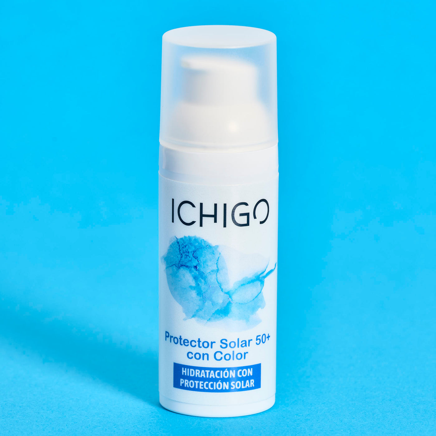 ICHIGO Protección Solar 50+ con Color - Hidratación con Protección Solar