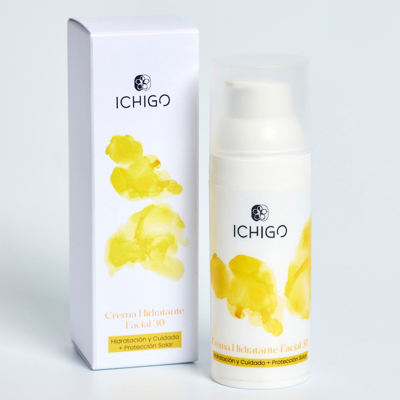 ICHIGO Crema Hidratante Facial 30  · Hidratación y cuidado + Protección solar