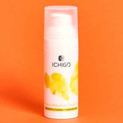 ICHIGO Crema Hidratante Facial 30  · Hidratación y cuidado + Protección solar
