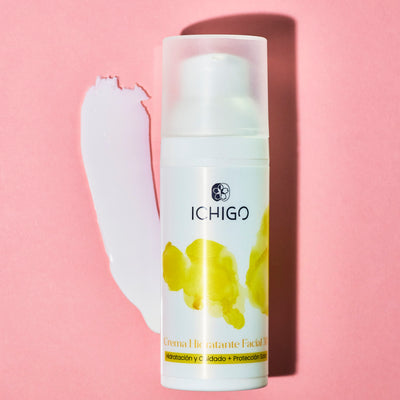 ICHIGO Crema Hidratante Facial 30  · Hidratación y cuidado + Protección solar