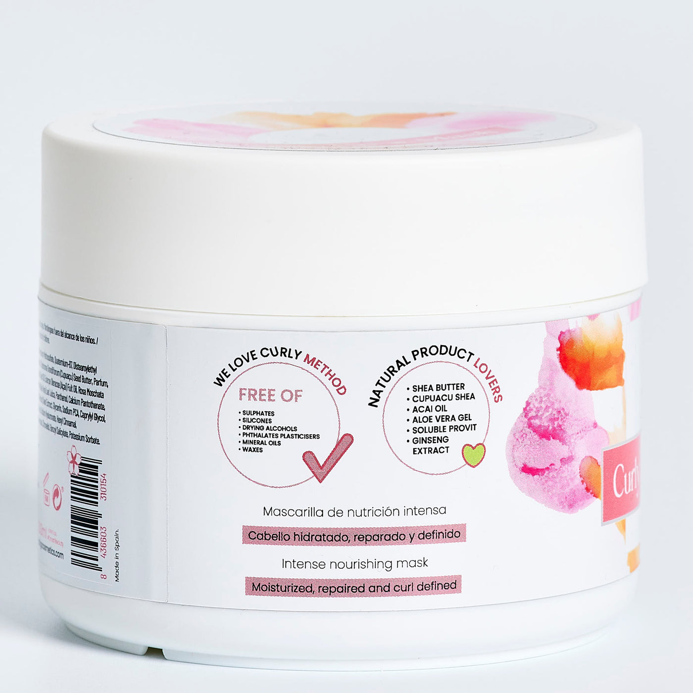 ICHIGO Curly Up Mask · Mascarilla nutritiva intensa Curly