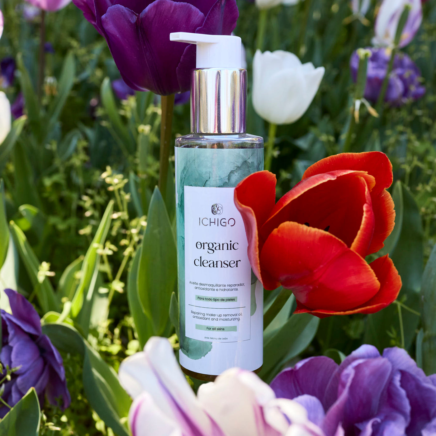 ICHIGO Organic Cleanser · Aceite desmaquillante