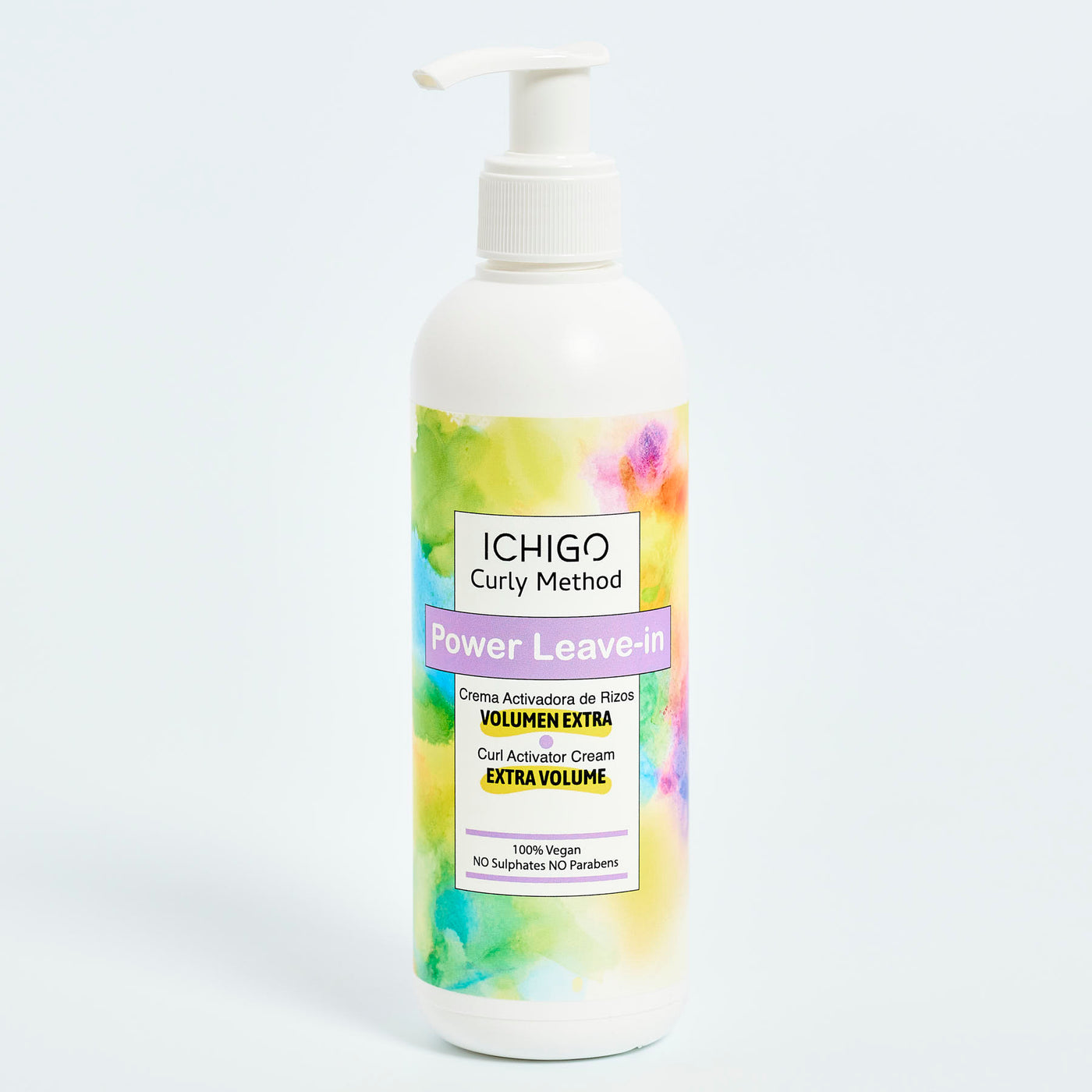 ICHIGO Curly Up Power Leave-In · Crema activadora de volumen